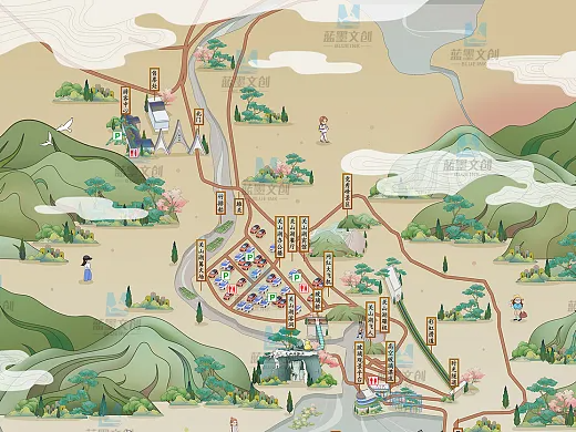 若尔盖学校手绘地图：如何成为学生心中的校园记忆符号？